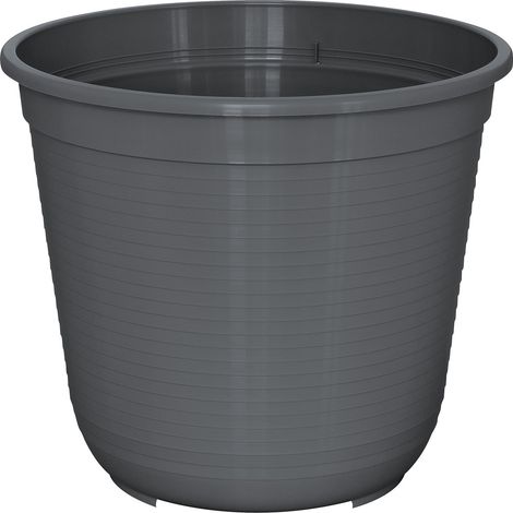Geli Pflanztopf Standard Ø 36 x 31,5 cm anthrazit Blumentöpfe & Übertöpfe