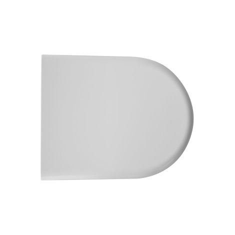 Sedile wc coprivaso termoindurente universale Mod. D073 44,3 x 35,2 cm copriwater con cerniere ad espansione (1/3)