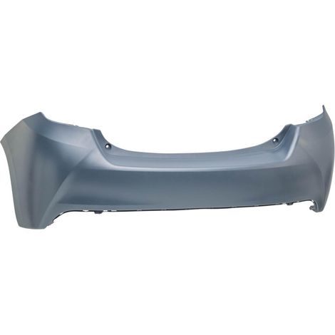 Pare-choc arrière à peindre Toyota Yaris 3 phase 2 2014-2017