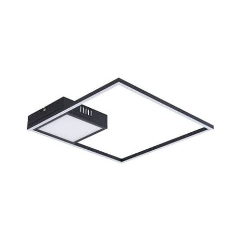 Plafoniera LED Rabalux Sirius 30W nero opaco 40cm 4000K
