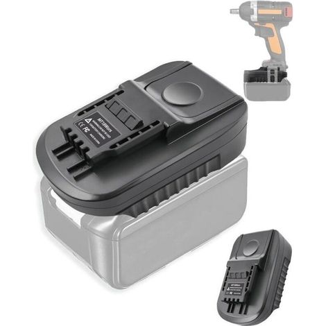 MT18WORX Adapter für andere Makita 18V Li-Ion Akkus, Konverter auf Worx 4-Pin 20V (1/4)