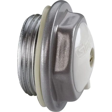 Flamco Tapón de purga derecho, R G1 1/4a (R) acero ligero, F10909