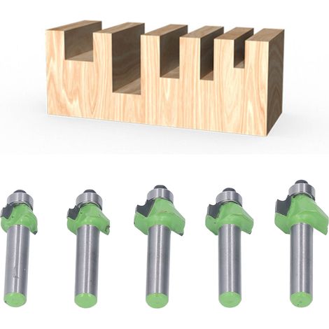 Couteau Minzi à 8 manches, couteau de style occidental, couteau à cadre, fraise à bois, ensemble de 5 pièces pour affûter les bords (1/5)