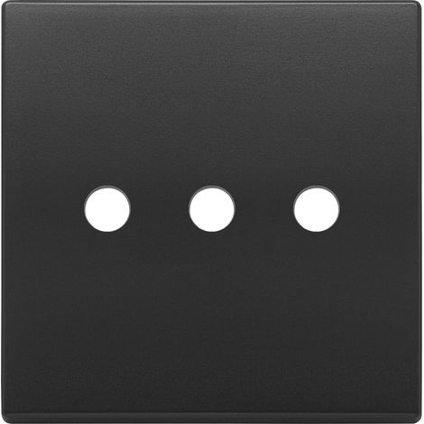 VIMAR - 22685.RN.3.03 Platte 3Mx3 BS Rund anthrazitgrau