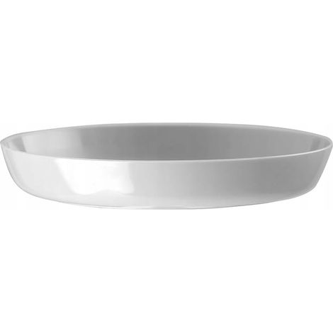 Plastikunterlage für Blumentopf CRISTAL 15,5 cm grau glänzend