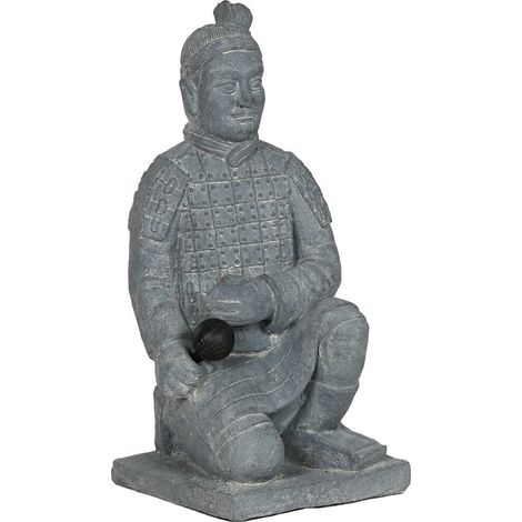 Figura Magnesia Arena 39X35X78 Guerrero Gris Claro (1/4)