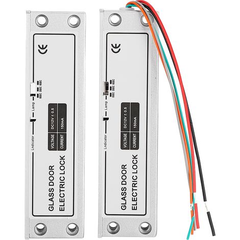 Verrou électrique DC12V à mortaiser pour système de contrôle d'accès de sécurité (1/5)