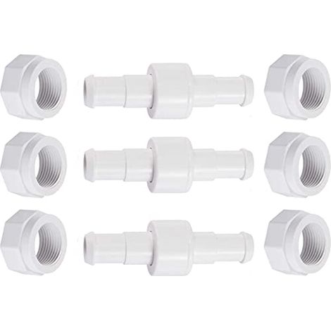 Manguera giratoria D20 con tuerca D15 - Compatible con Zodiac Polaris 280, 380, 180 - Pieza de repuesto