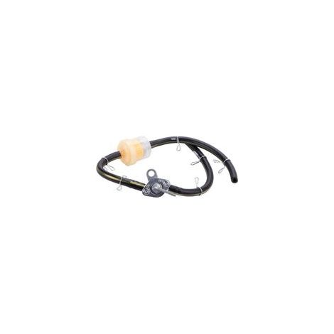 Universeller 6-mm-Inline-Kraftstofftankhahn mit Filter, Ventil, Schalter und Absperrventil für Baja BA150 150ccm ATV, X15, X18, X22, Nini Pocket Bike, ATV, Dirt Bike und 50ccm, 70ccm, 90ccm Mopeds (1/4)