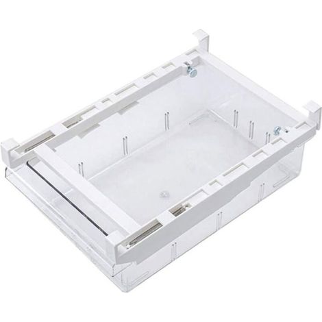 Tiroir rétractable pour réfrigérateur, support d'étagère avec partition, adapté pour 30-44 cm Odipie (1/4)