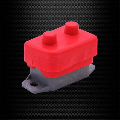 Ampper Disjoncteur à réinitialisation Automatique DC 12 V – 24 V avec Boulon de Protection pour Automobile et Plus Encore (35 A, 2 pièces)