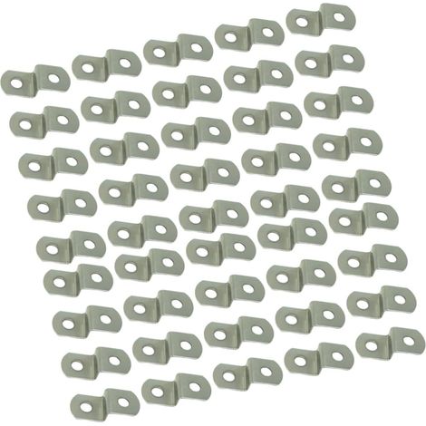 150 plaques de fixation métalliques pour cadres photo en bois (1/5)