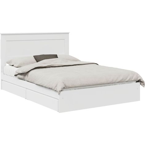 Cama con almacenamiento 160 x 200 cm Madera de ingeniería vidaXL (1/5)