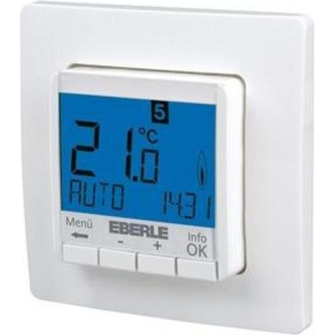 Eberle 527 8103 55 100 FIT-3R Raumthermostat Unterputz Wochenprogramm Heizen, Raumtemperatur 1 St. (1/2)