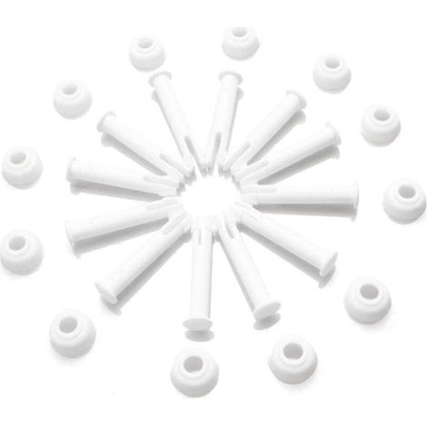 Intex Round Metal Frame Pool Pins and Joints (12 pieces) Replacement Parts, Intexpool Replacement Parts (6 cm / 2.36 inches) Complete Parts Kit (1/5)