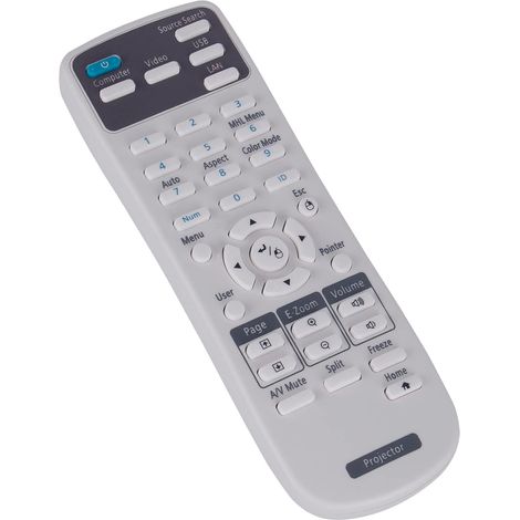 1 Télécommande Projecteur Epson, Sans Programmation, Piles Requises, Pour EB-X39 EB-680W EB-2250U (1/5)