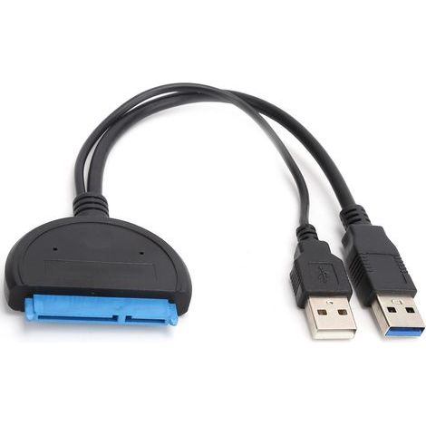 Câble Adaptateur SATA vers USB 3.0 pour Disque Dur 2.5 Pouces et SSD, Connexion Simple et Rapide (1/5)