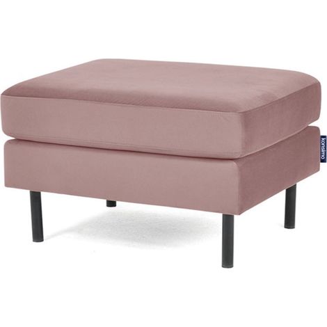 KONSIMO TOZZI Polsterhocker Puff hohe Beine universelles Design, rosa