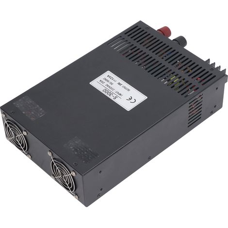 3000W 220V variables Schaltnetzteil, einstellbarer Wandler für 24V-Steuerung, einstellbare Spannung, industriestabilisierte Quelle. (1/5)