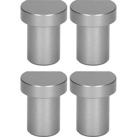 Lot de 4 Butées de Bureau pour Menuiserie, Blocs de Limitation Multifonctionnels pour Établi, Chevilles de Frein 20mm, Couleur Réelle (1/5)