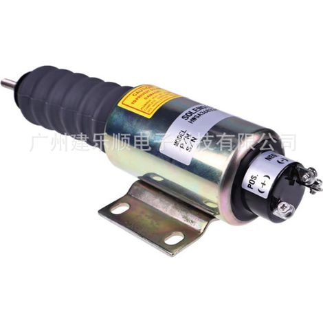 L'électrovanne de coupure de flamme 2370-24E2U1B2S1A compatible avec les groupes électrogènes Woodward et les modèles Perkins 4000 est en stock. (1/4)