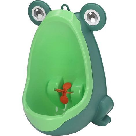 Urinoir pour Enfants, Mignons et Urinoirs pour Enfants Mignons de Grenouille Toilettes pour Enfants Mural pour Enfants (Vert) (1/5)