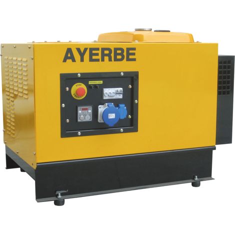 AYERBE - 5430060 - Generador 5000 KIOTSU Insonorizado Kiotsu con Arranque Eléctrico
