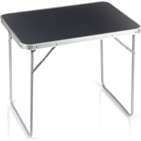 Folding metal camping table graphite 70x50x60 cm 235492758 (1/5)