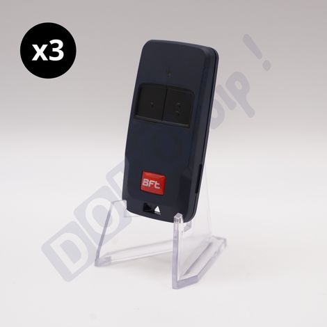 BFT MITTO COOL C2 – Lot de 3 Télécommandes Originales 2 Canaux 433,92 MHz Rolling Code pour Portail (1/5)