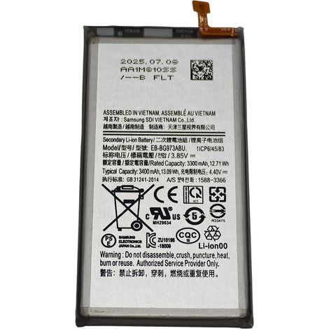 Batterie neuve pour Samsung S10 EB-BG973ABU G973F (1/2)