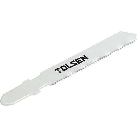 JEU DE 5 LAMES DE SCIE A' ME'TAUX POUR FER TOLSEN