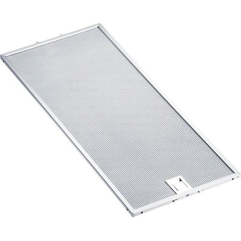 Filtro metálico AllSpares para campanas extractoras compatible con Miele 8269481 (529x222x9mm)