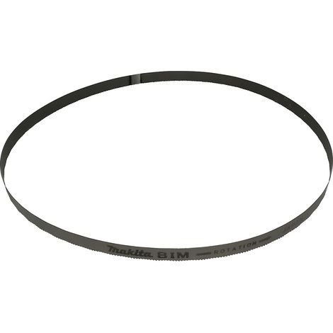 Makita BiM Bandsägeblatt 13x0,5x835mm 5 Stück – B40559 – für Hartholz und Metall – sauberer Schnitt ohne Splitter