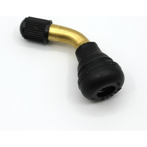 Valvola per pneumatico tubeless PVR per scooter - ottone, misura media (1/5)