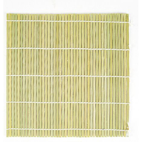 1 Tapis à sushi en bambou, rouleau traditionnel, accessoire cuisine japonaise, pour riz et nori (1/5)