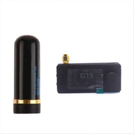 SI4732 1,9-Zoll (0,5–108 MHz) tragbarer Kurzwellenradioempfänger Mini-HF/SW/MW/VHF-Kurzwellenradio (1/5)