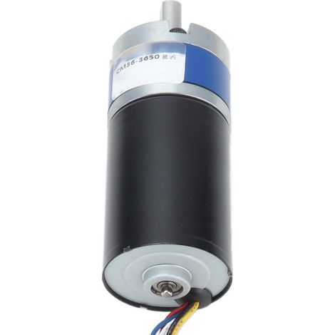 Kit moteur à engrenages planétaires CC sans balais CM36-3650 avec support et contrôleur, 12 V CC, 430 tr/min (1/5)