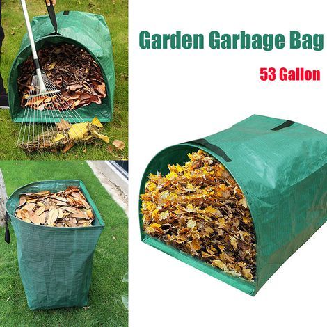 Reno – 200-Liter-Sack (quadratisch) – 1 quadratischer 200-Liter-Sack für Gartenabfälle (1/5)