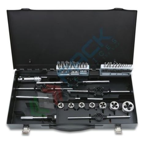 ASSORTIMENTO DI MASCHI E FILIERE IN HSS (37PZ) ART.447/C37 (1/2)