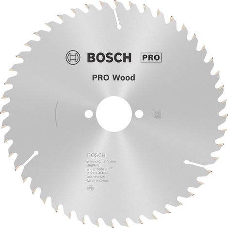 Lame de scie circulaire PRO Wood, 190 x 2 x 30 mm, T48