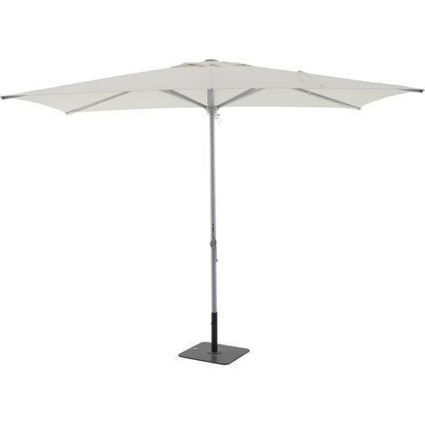 Parasol aluminio blanco non 3 x 2 m tubo 48 mm (1/4)