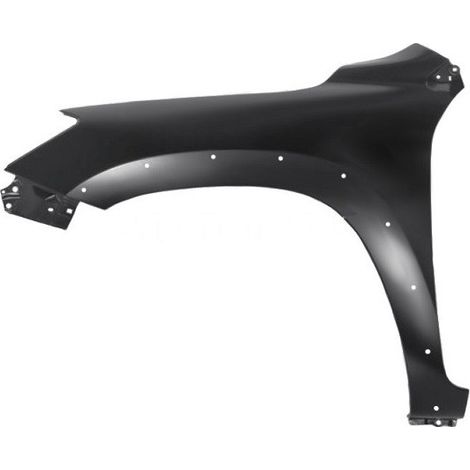 Aile avant gauche à peindre avec trou moulure Toyota Rav4 3 2006-2010