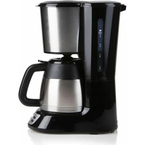 Cafetiere filtre - DOMO - DO709K - 1000 W - 1 L - 8 tasses - Ecran LCD - Minuteur 24 h - Acier inoxydable (1/3)