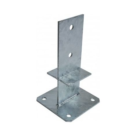 Pied de poteau en âme avec platine ht 230 mm - SIMPSON