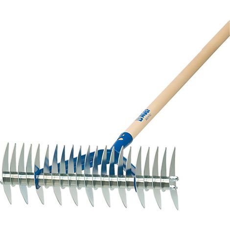1PZ RASTRELLO ARIEGGIATORE DA GIARDINO cm 37 x 13 x 25