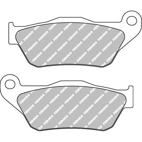 Plaquette de frein Semi-Métal Eco-Friction Route - R90