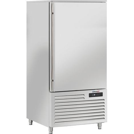 Cellule de refroidissement rapide 15 niveaux - L 790 x P 900 x H 1975 mm - 2 080 W / 230 V - Casselin