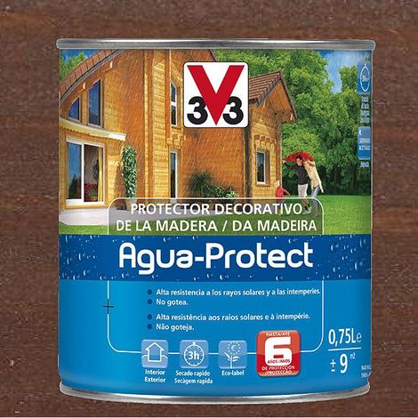 Lasur agua protect satinado v33 750 ml palisandro (1/2)