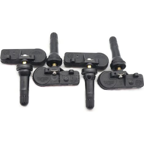 (4 pièces) 13586335 Capteurs de pression des pneus pour véhicules, système de surveillance de la pression des pneus, compatible avec Chevrolet Tahoe Traverse et GMC Acadia 2007-2017, 315 MHz, 13516164 (1/5)