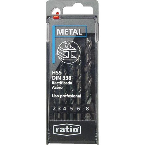 BROCAS P/METAL HSS RECT.JGO.6 RATIO - EHLIS